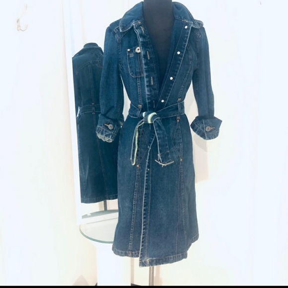 NWOT - Long Tommy Jeans Coat - Picture 2 of 7